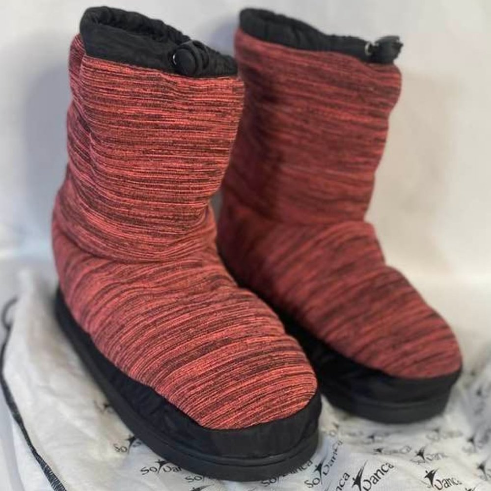 *NEW* So Danca Warm Up Bootie Dance Shoes Indoors & Outdoors (sz L)